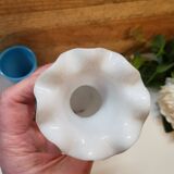 Ensemble de 3 Vases Miniatures en Opaline