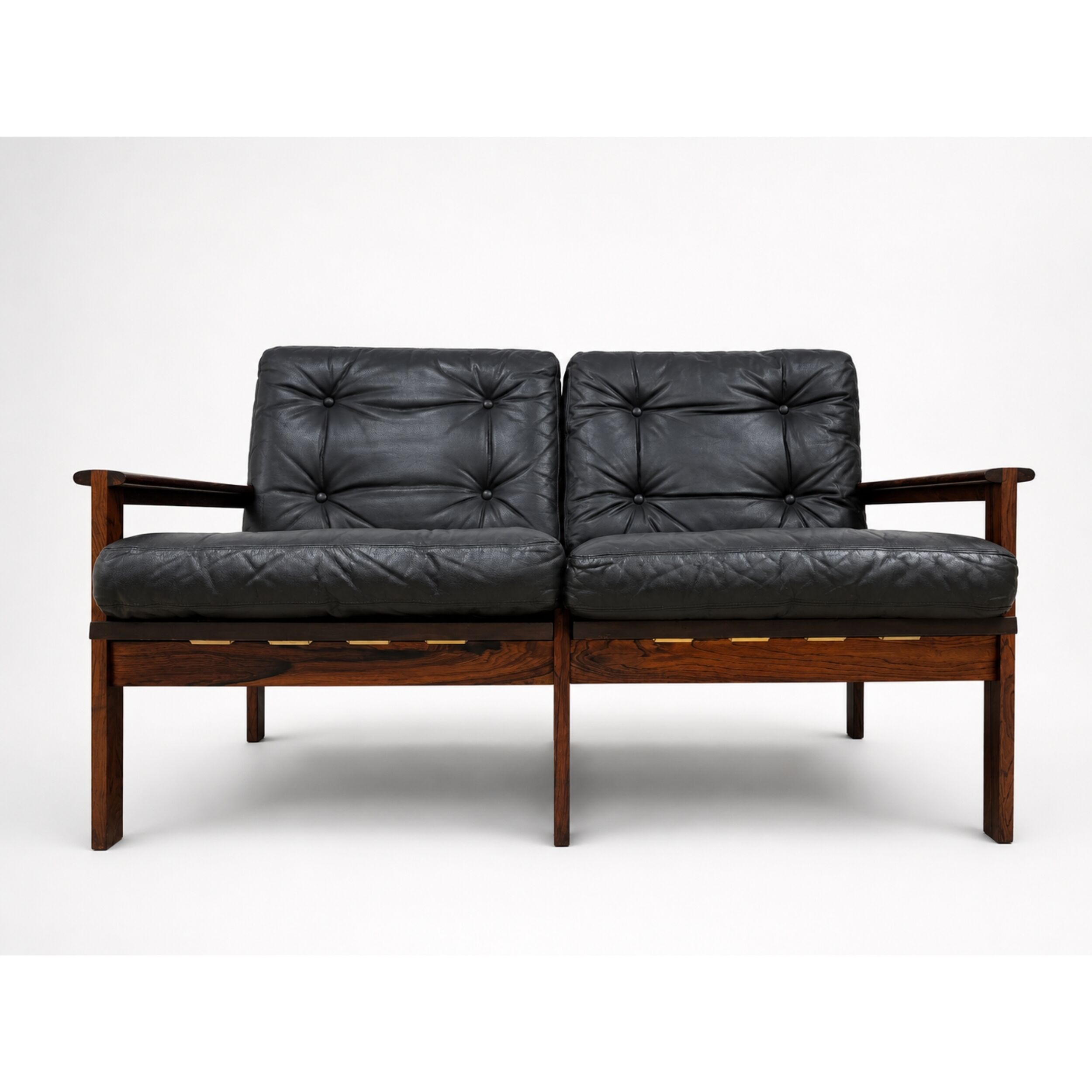Capella sofa for 2 people by Illum Wikkelsø