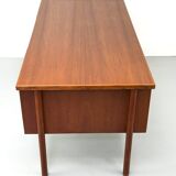 Danish teak desk with drawers, 1960s