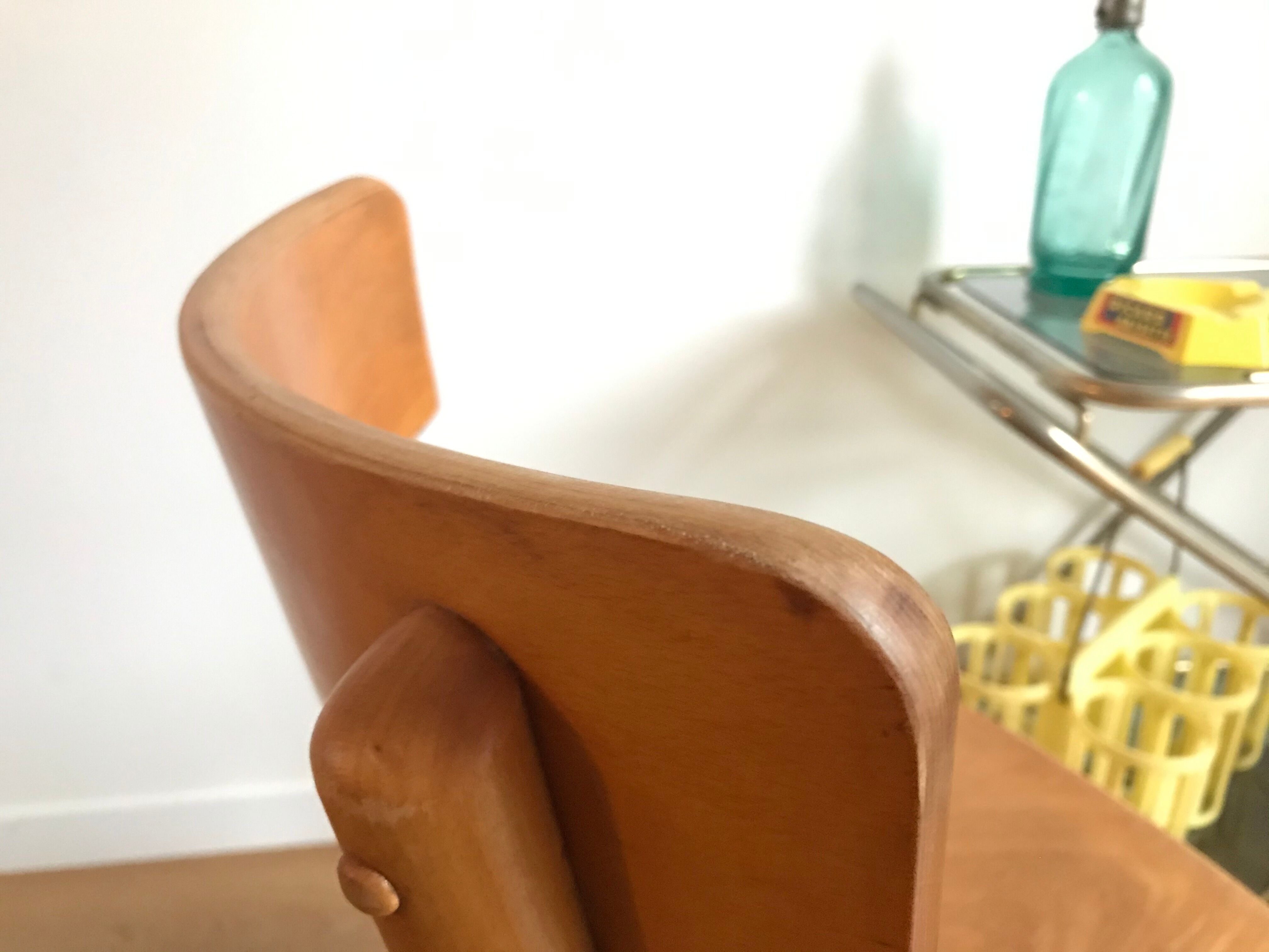 Thonet bistro chair made in czechoslovakia