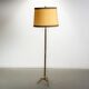 Mid-century brass floor lamp. Circa 1970.