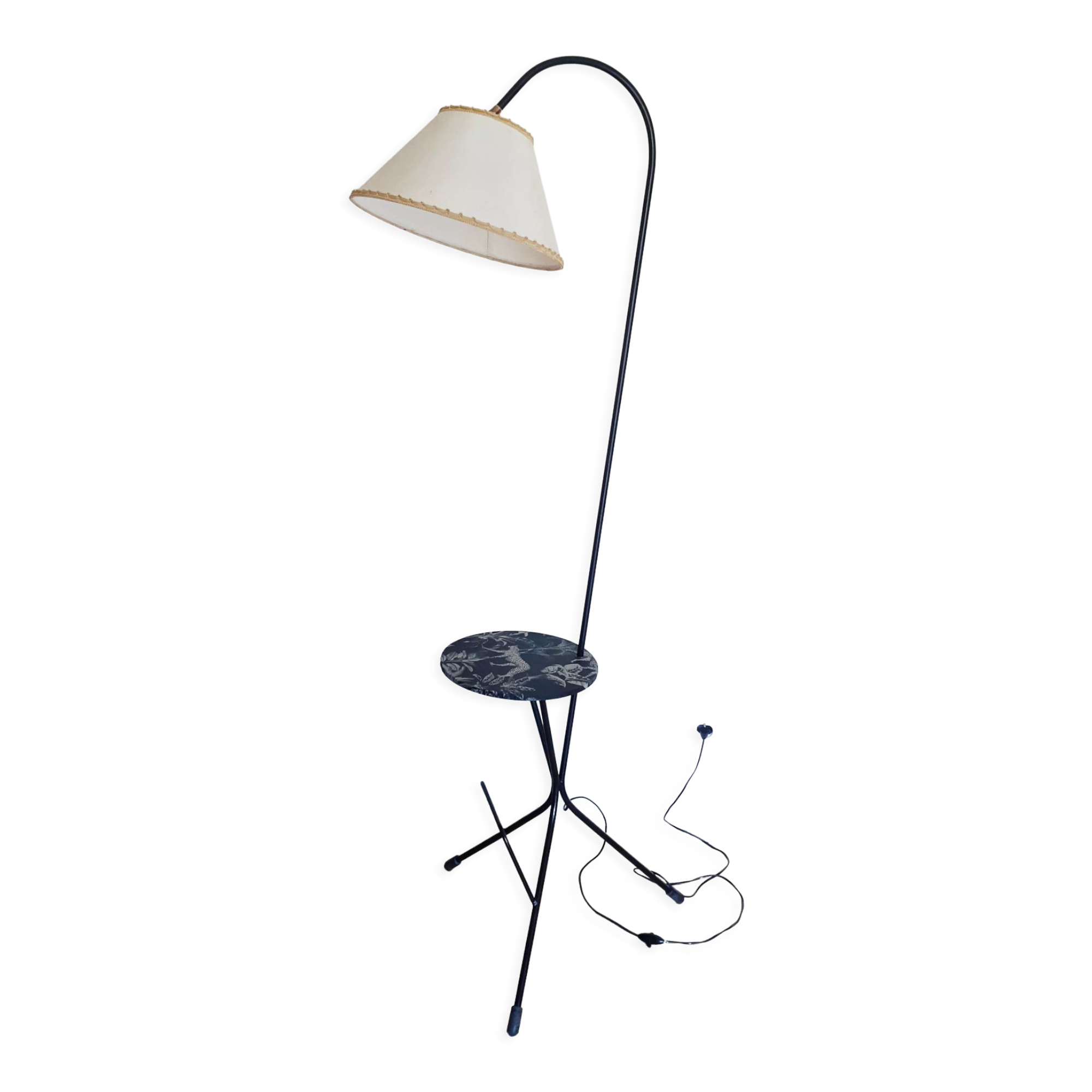 Tripod shelf lamp vintage 50s