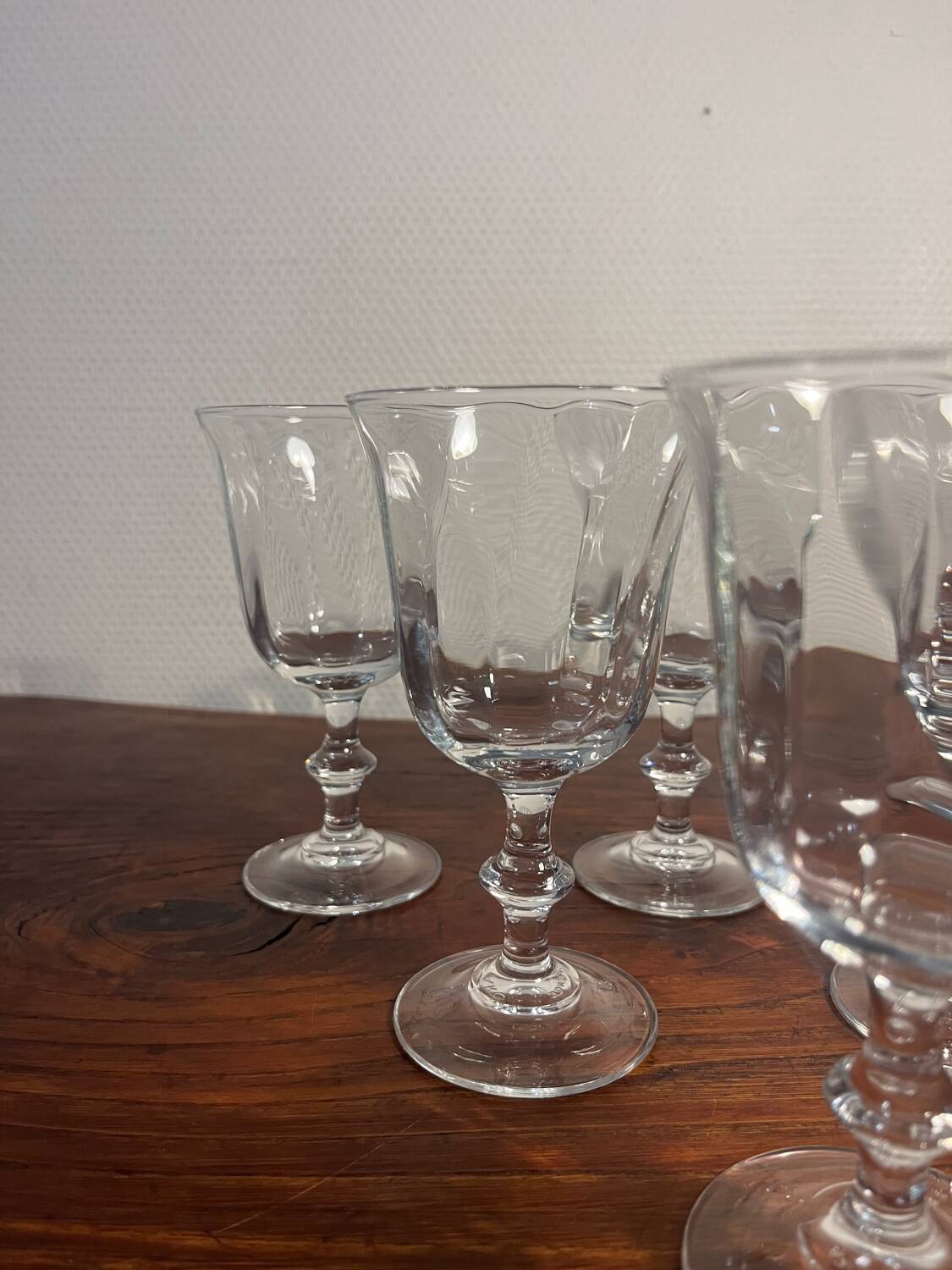 6 verres à pied Arc France
