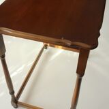 Side table made of walnuttreewood, vintage from the 1960s