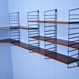 Dutch modular shelving unit by A. Dekker for Tomado, 1960s