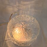 Authentic vintage french ceiling light from the 1960s, pat angem.