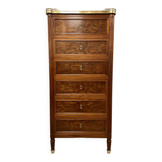 Chiffonnier En Acajou De Style Louis XVI