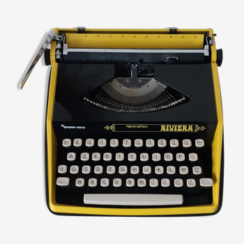 Machine à écrire Remington fonctionnelle