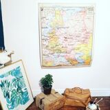 Former school map Vidal Lablache 34 USSR