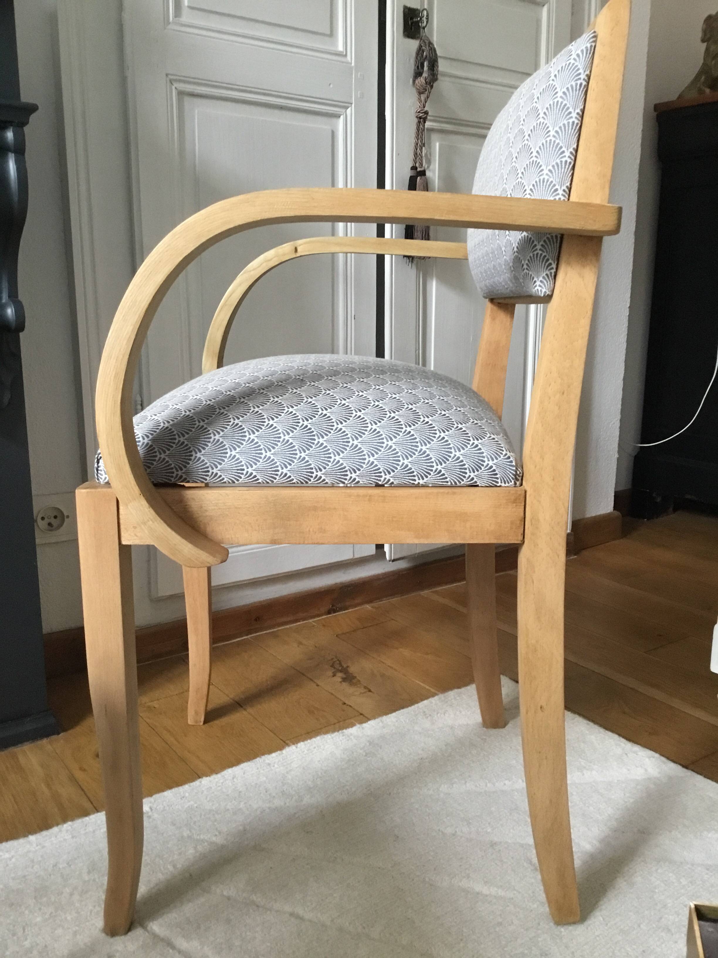 Vintage bridge armchair