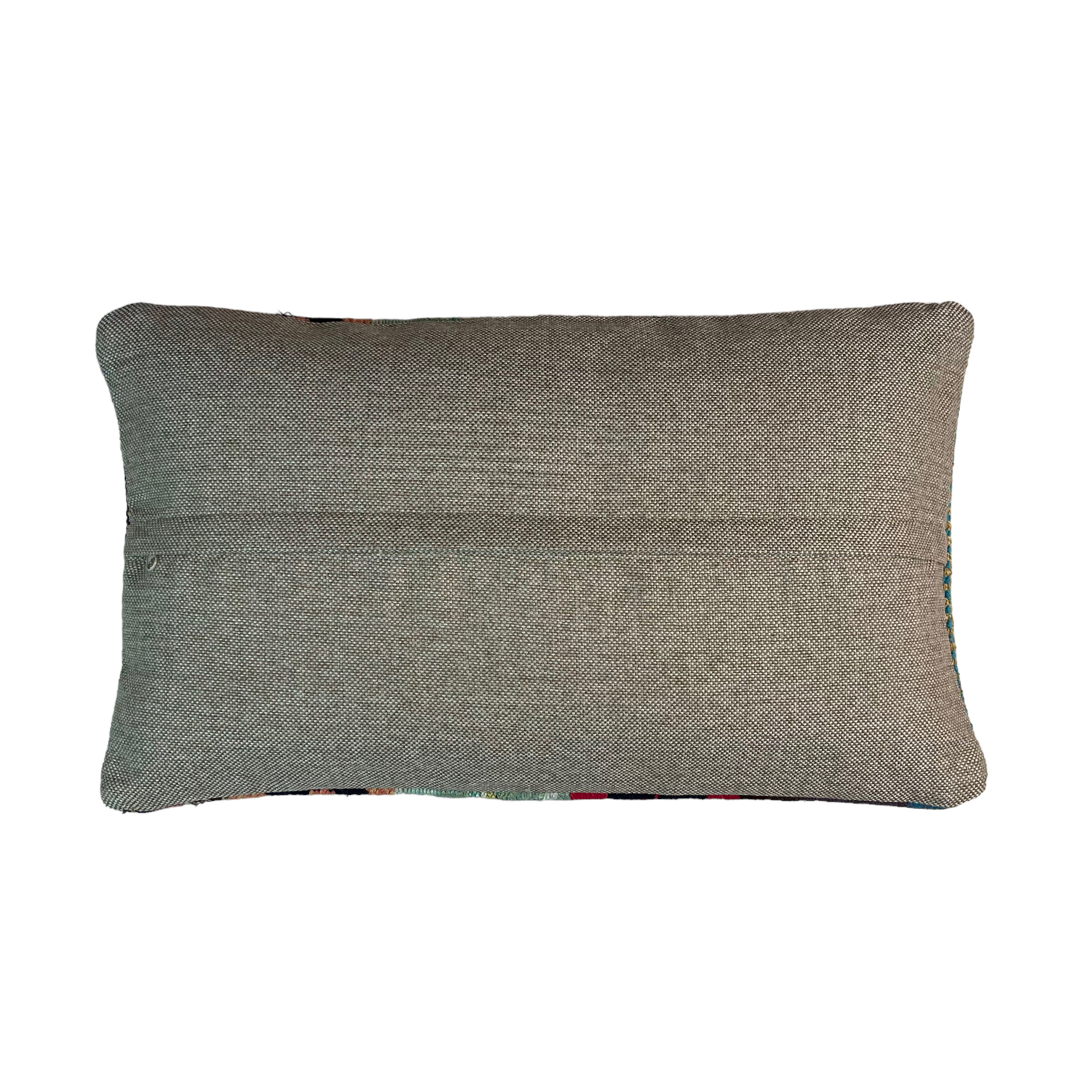 Vintage turkish kilim cushion cover 30x50cm