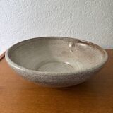 Large glazed stoneware bowl from the 60s