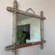 Miroir bambou ancien