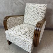 Art Deco armchair restored