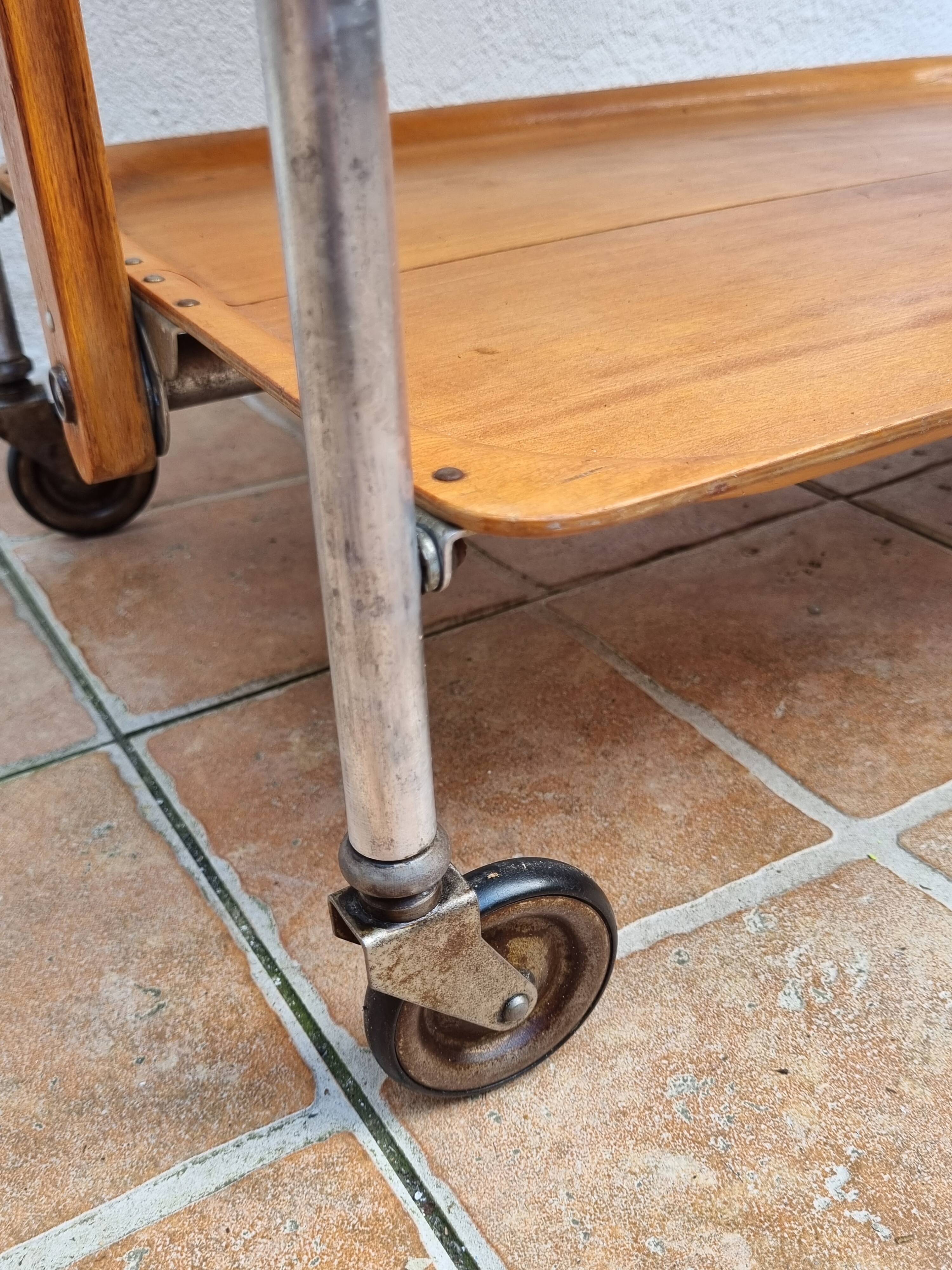 Desserte pliante vintage Textable, années 60