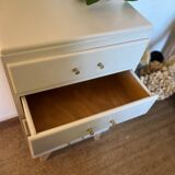 Vintage chiffonier with compass feet