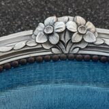 Louis XV duck blue armchair