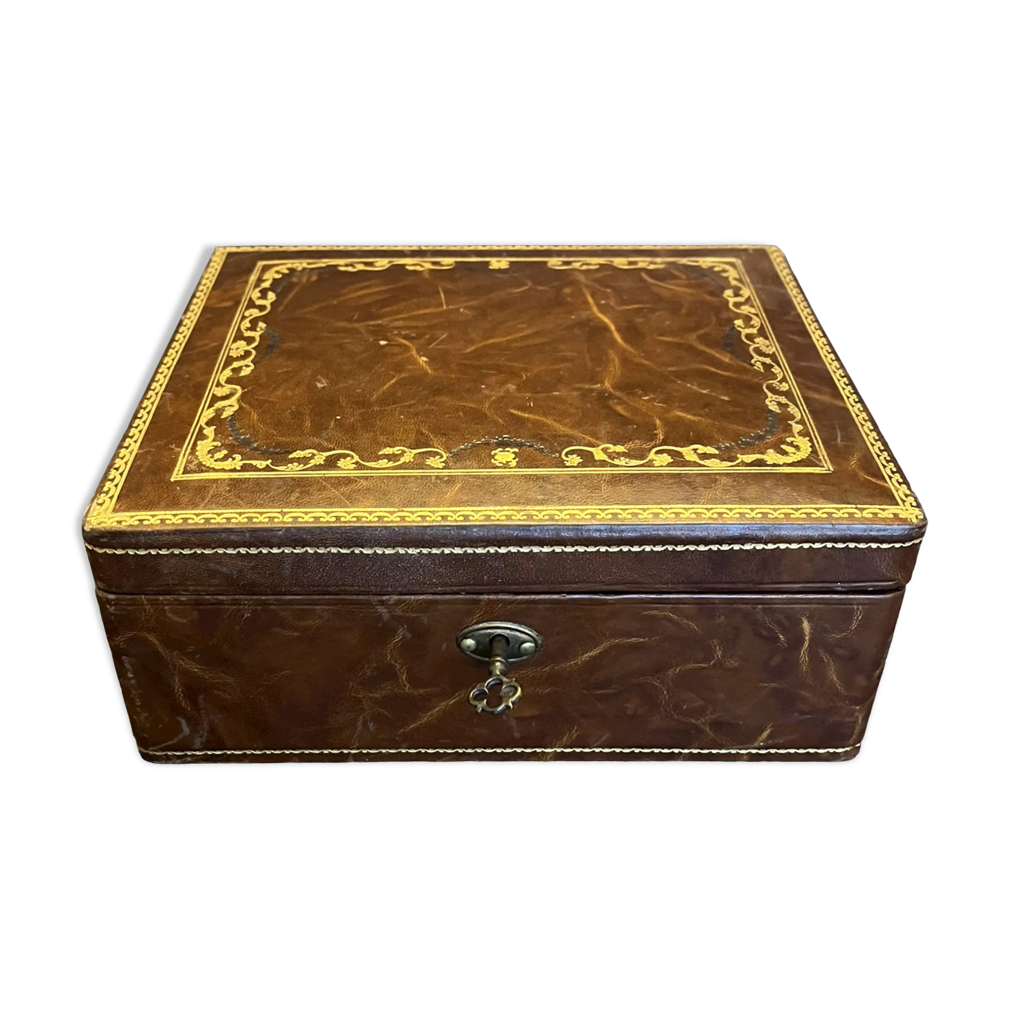 Antique jewelry box