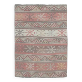 Tapis en laine turc fait main vintage 65x90