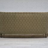 1960s, Danish "Banan" 3 seater sofa, original condition, velour.