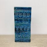 Vintage Bitossi Italian ceramic vase , 1970s