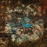 American abstract painting signed by Robert Jay Wolff 20th century