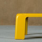 Yellow Amanta coffee table by Mario Bellini for C&B Italia, Italy, 1970s