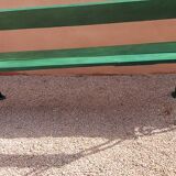 Outdoor garden bench 1900s