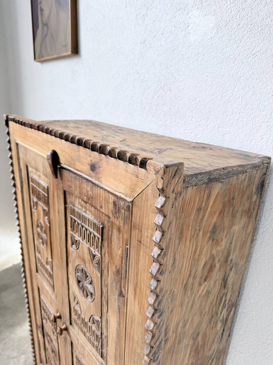 Small cabinet in folk art style