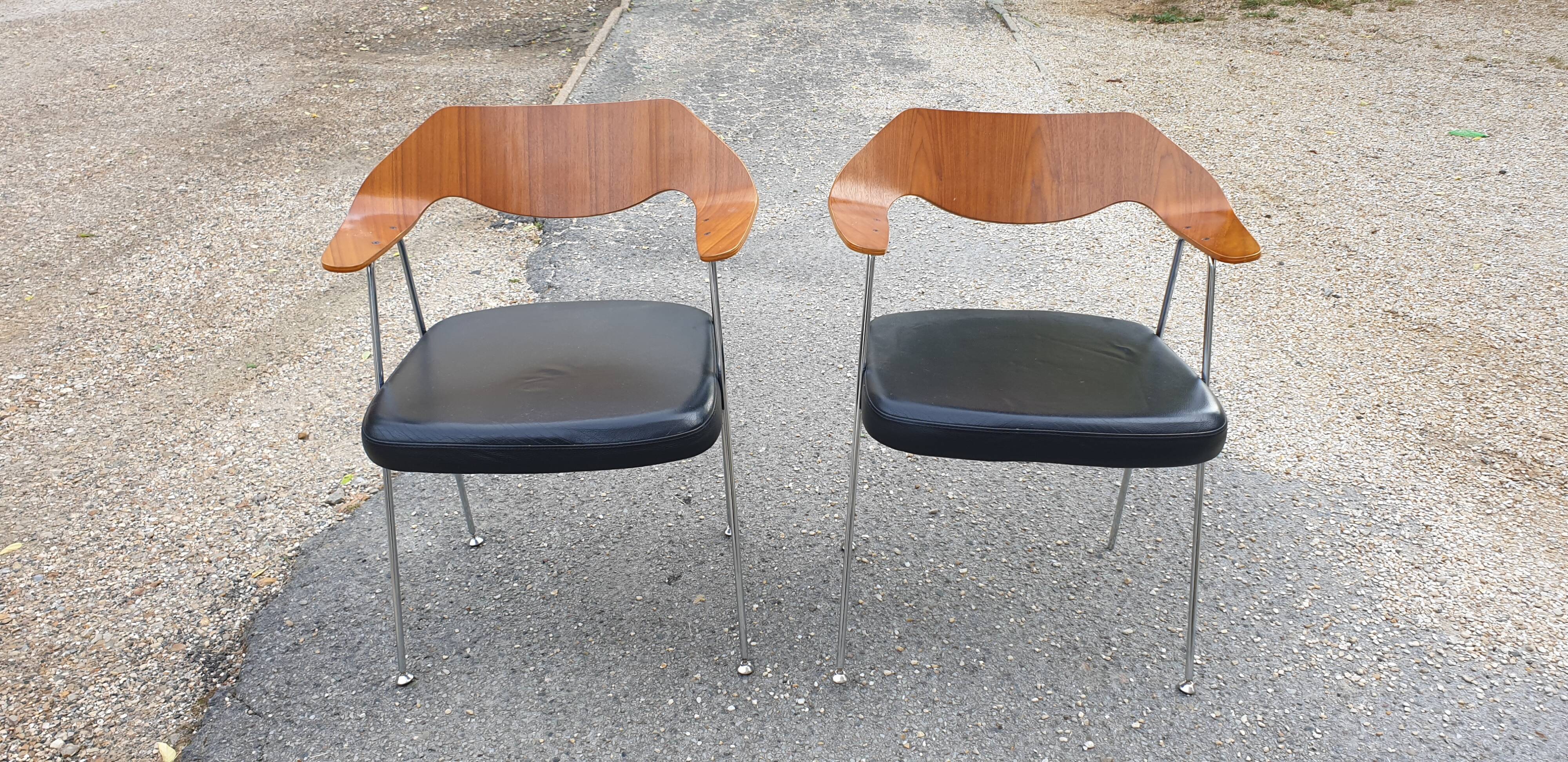 Paire de fauteuils Habitat vintage