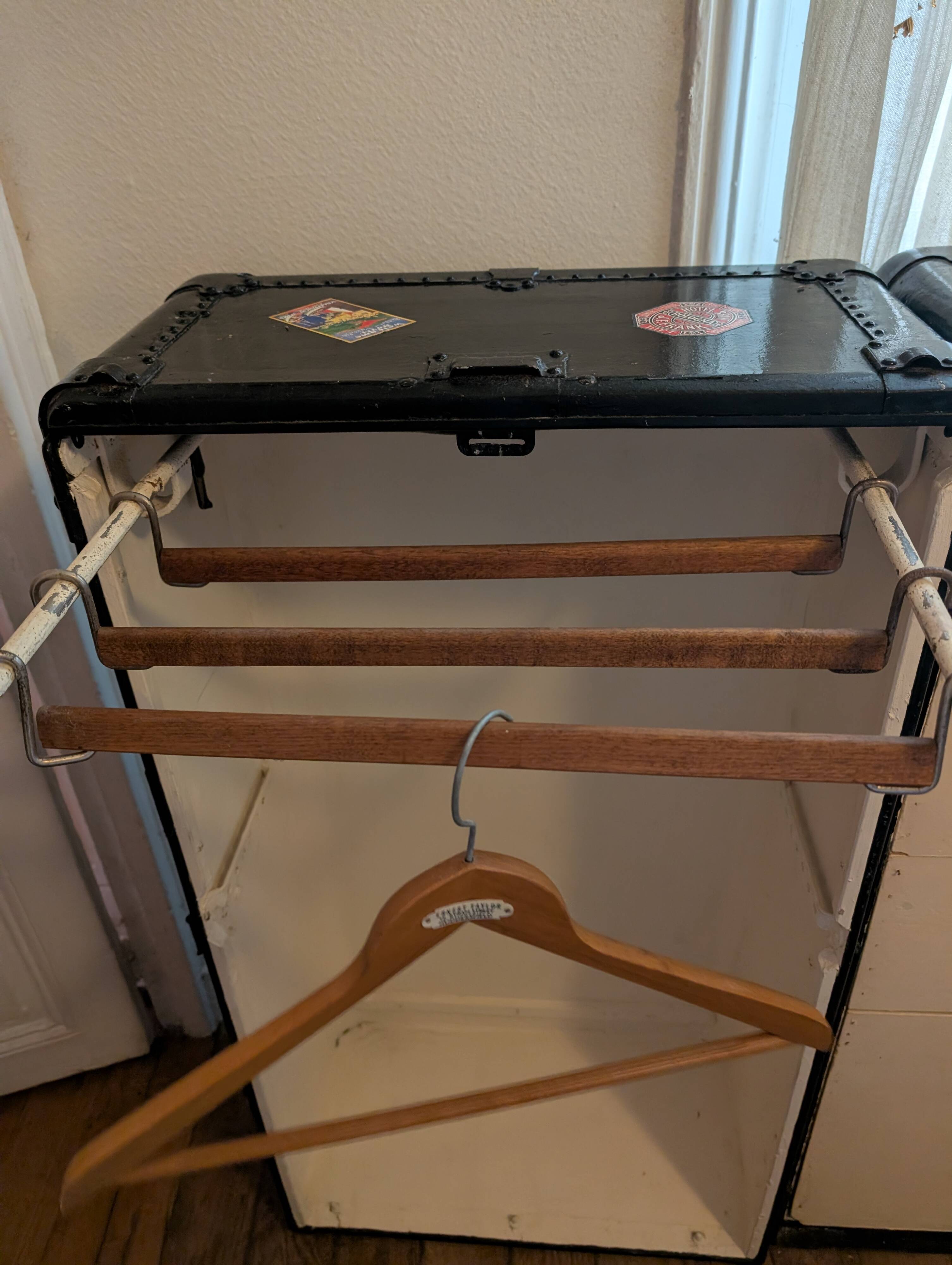 Old Cabin Trunk / Wardrobe Travel Trunk