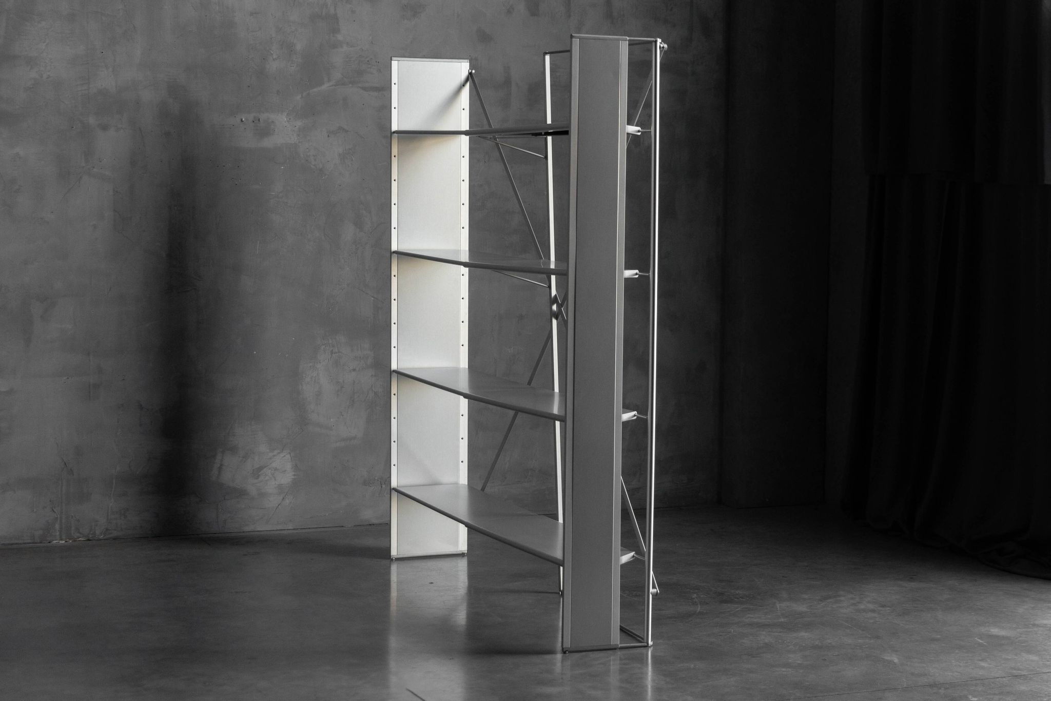 Fra Dolcino Shelving Unit by Mireille Rivier & Paolo Pallucco, Italy, 1884