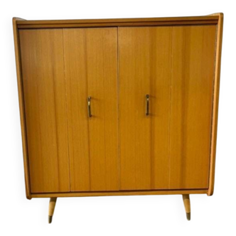 Vintage shoe cabinet / wooden cabinet