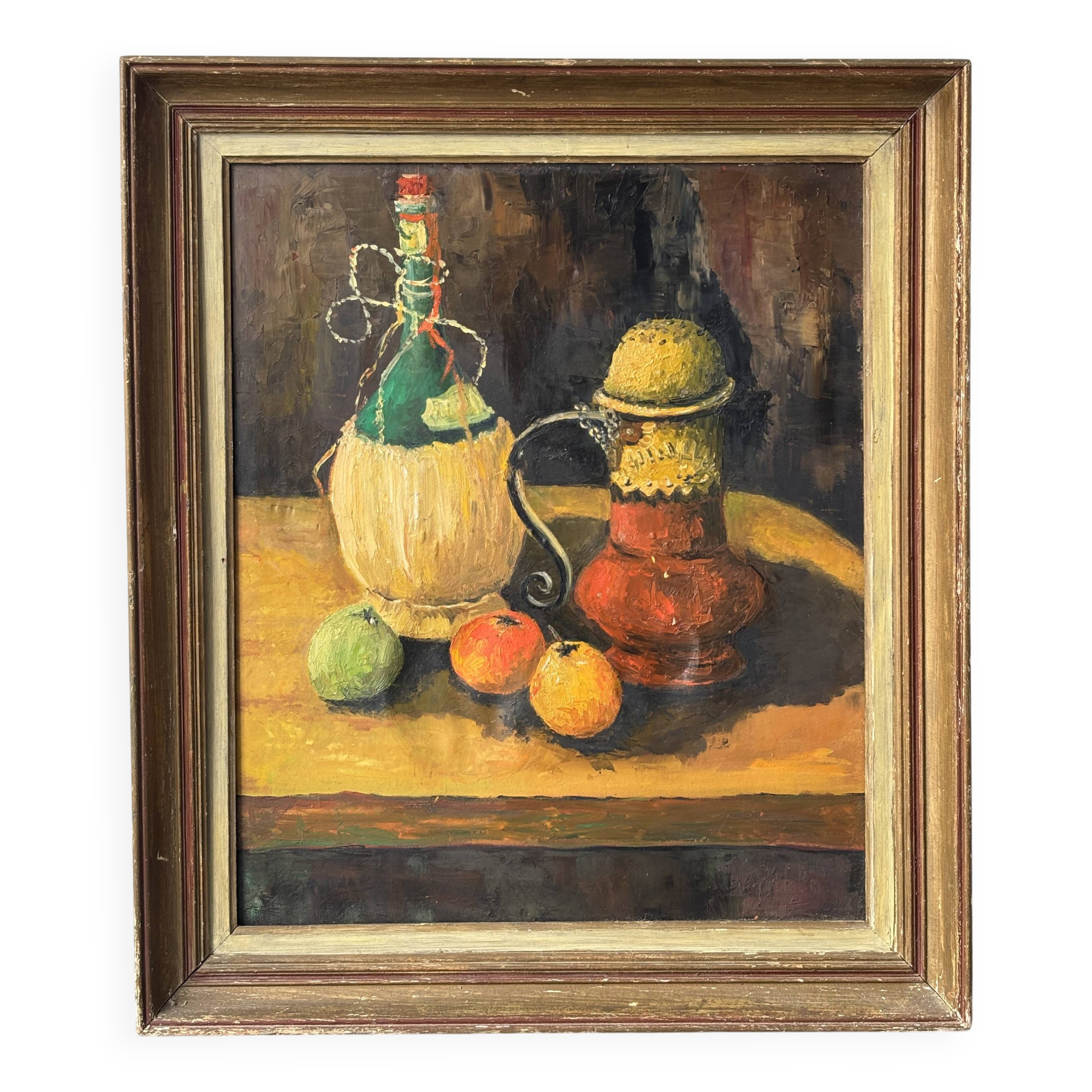 Oil on canvas – Still life