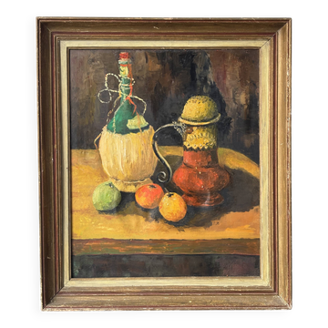 Oil on canvas – Still life