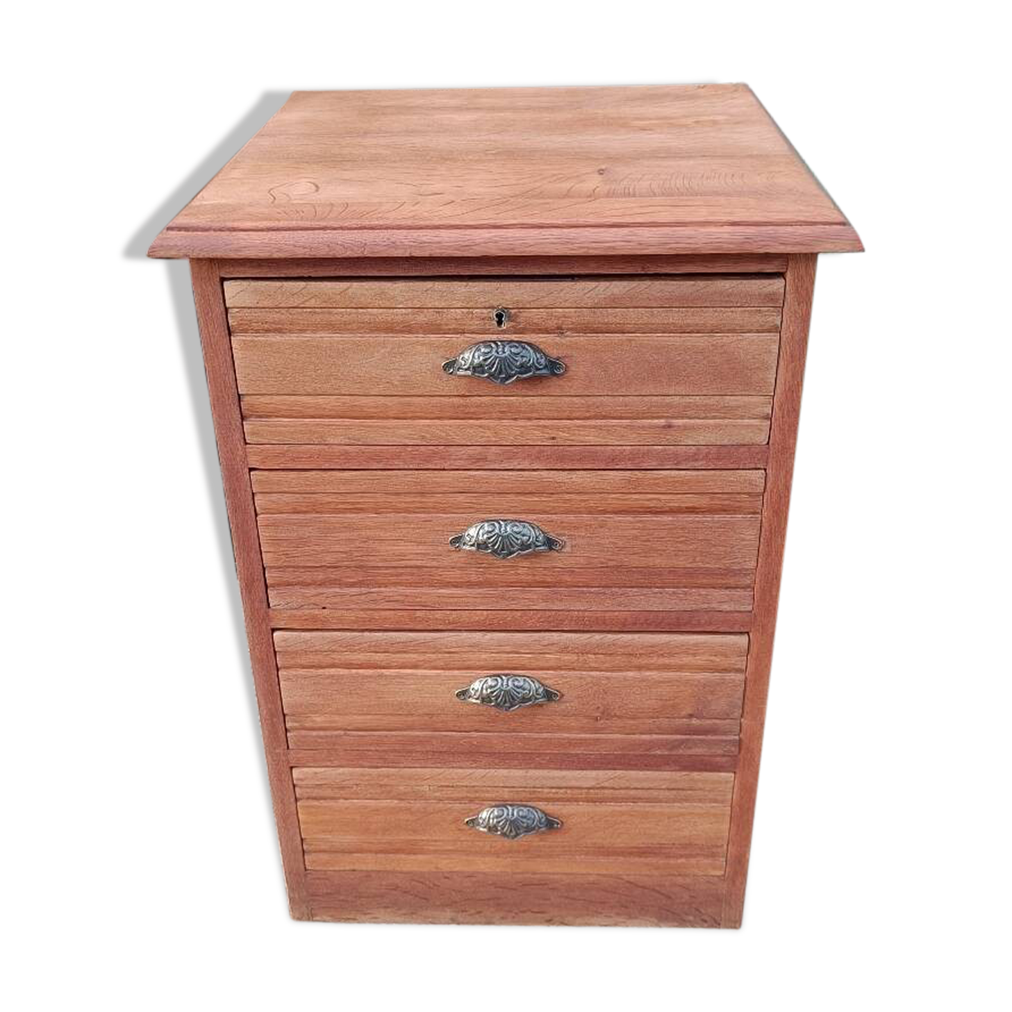 Meuble de métier en chêne