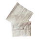 Pair of old cotton embroidered pillowcases with monograms.