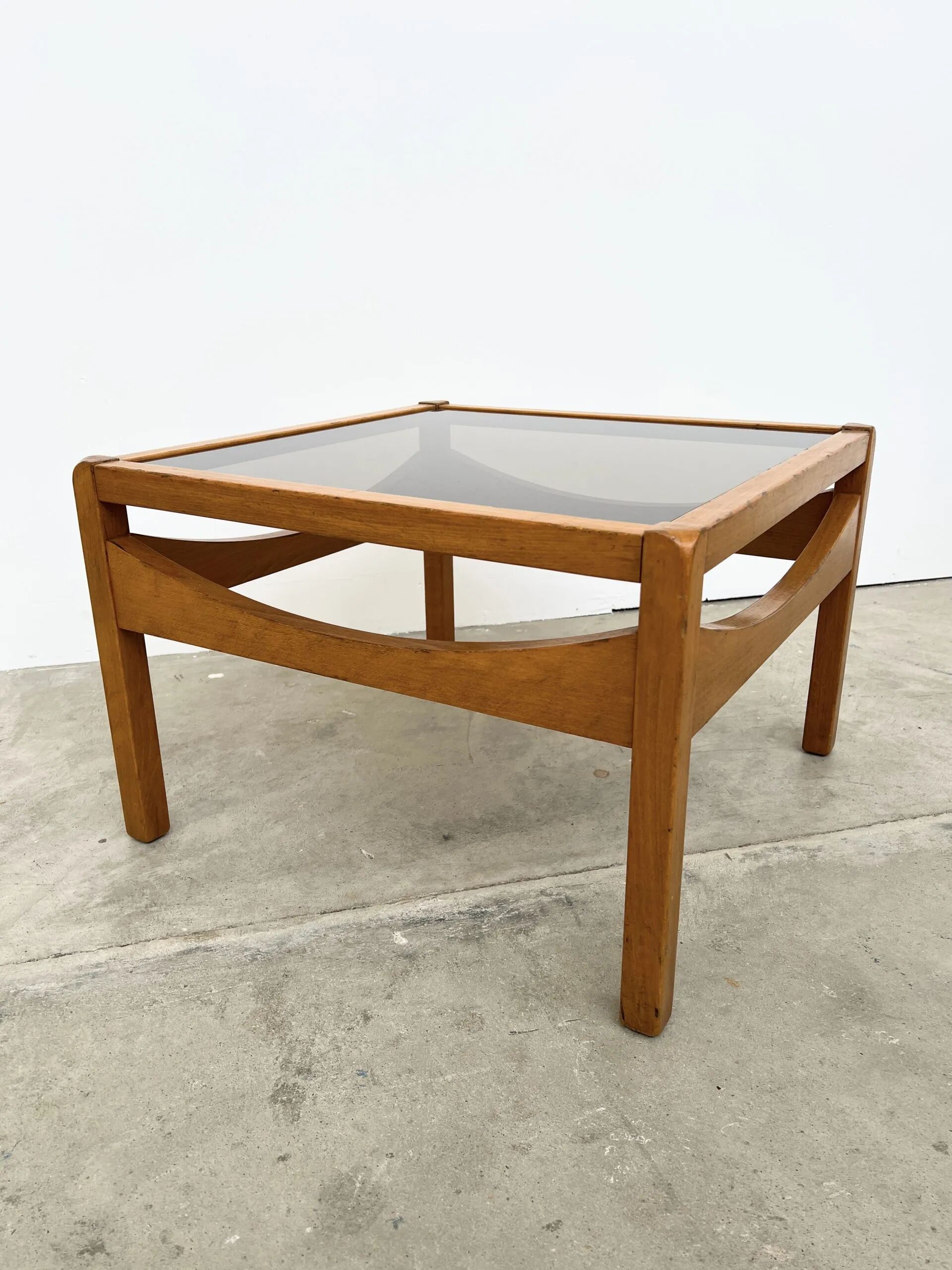 "Reverso" Coffee Table Structure – New Bronze Glass