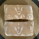 2 cushions in bohemian style