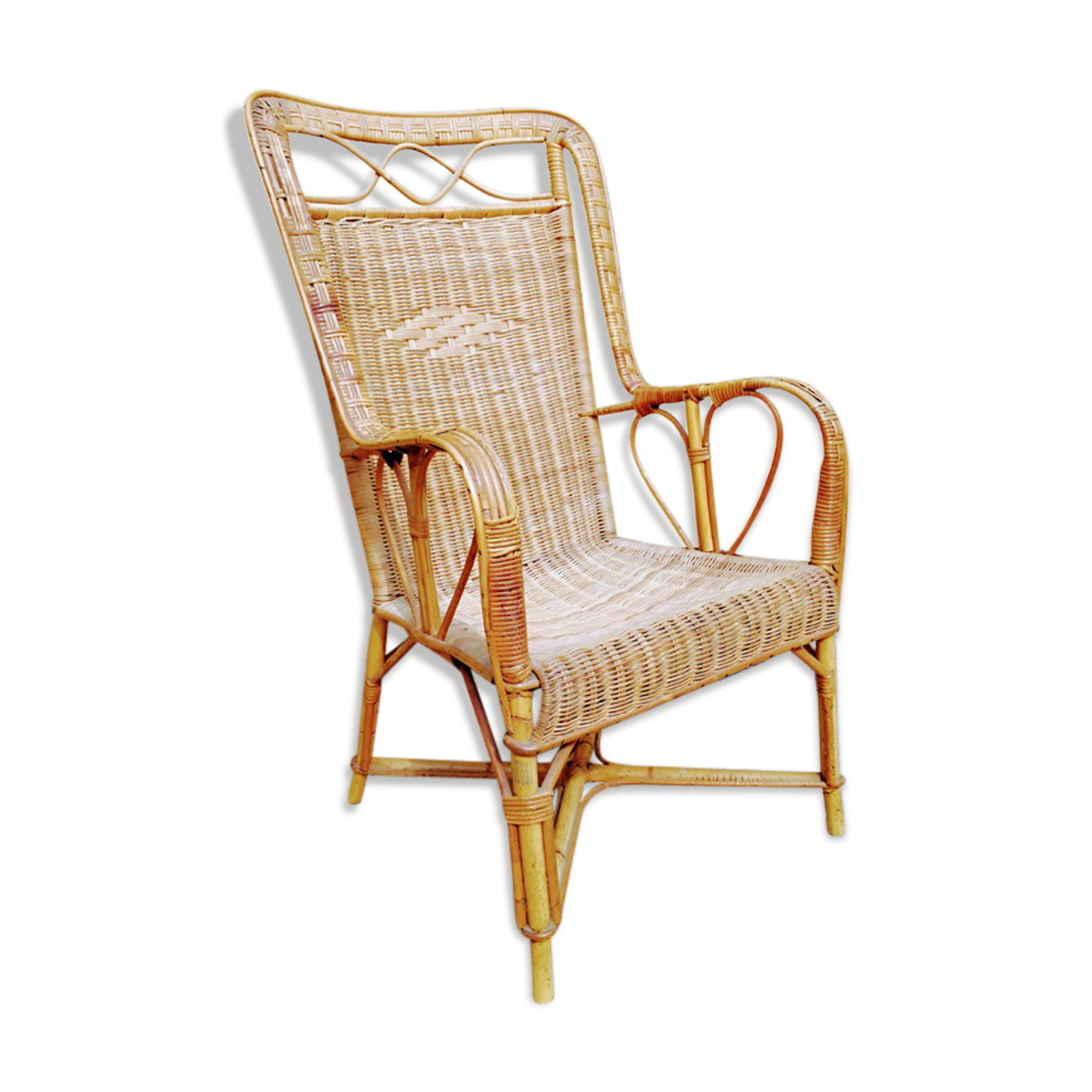 Armchair rattan