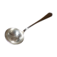 Christofle punched silver metal ladle