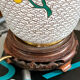 Pied de lampe ancien en émail cloisonnée