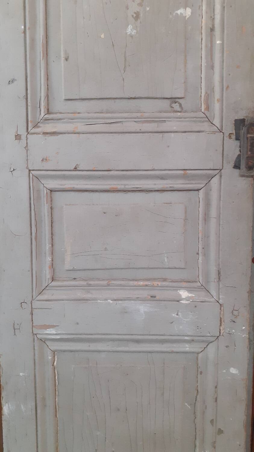 Old wooden doors