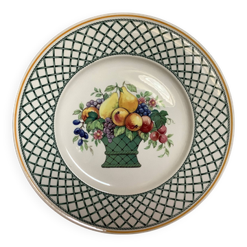 Assiette modèle basket villeroy et boch