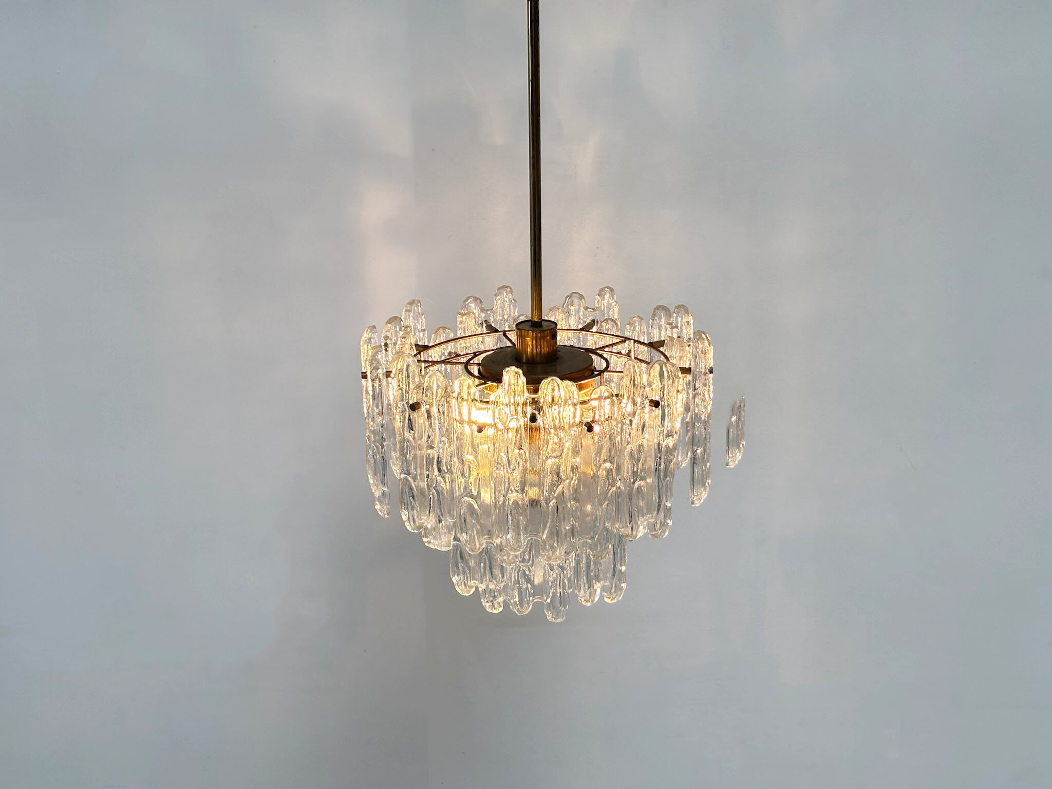 Kinkeldey glass chandelier