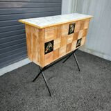 Rattan design bar