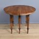 Extendable Walnut Table, Louis-Philippe Style – Late 19th Century