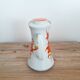 Vintage teapot / coffee maker - Bavarian porcelain - Orange flower décor - 1970