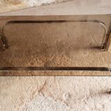 Glass coffee table