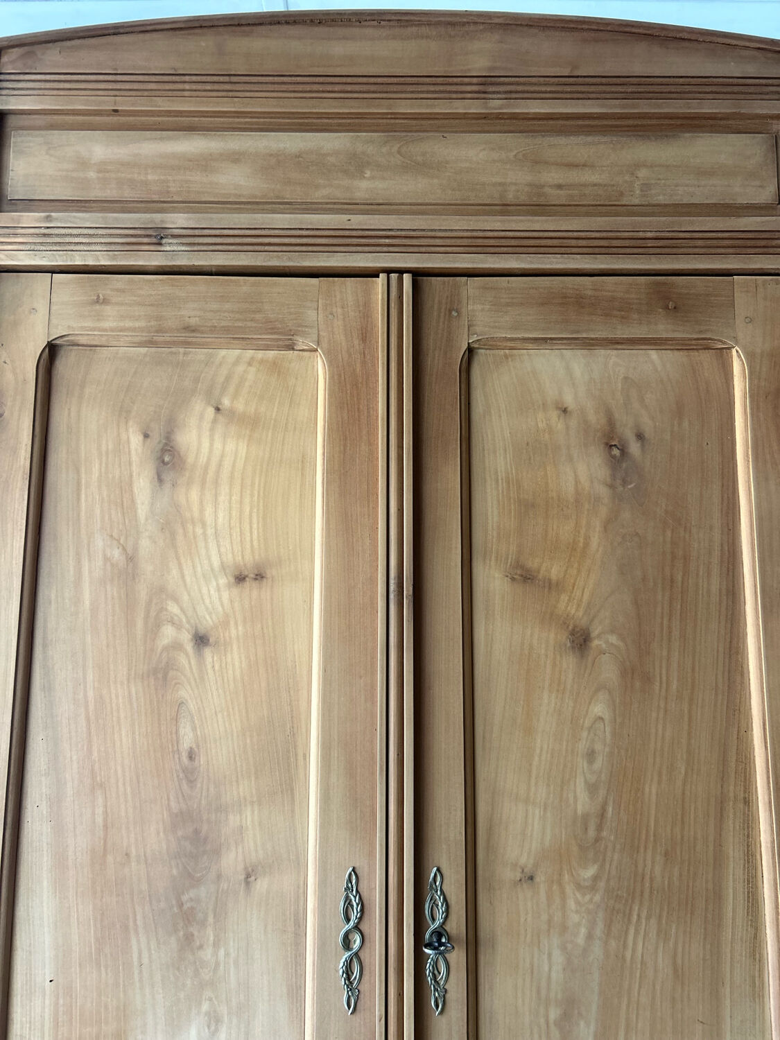 Renovated antique Parisian wardrobe